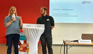 Lena Haslop und Arne Mangels