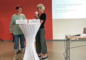 Nadine van den Gabel und Iris Bunzendahl