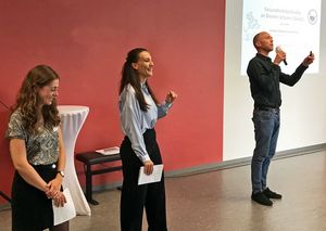 Julia Strunz, Claudia Kwirand und Dirk Ganseforth